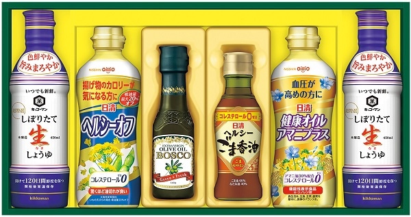 A594 日清オイリオ バラエティオイル&生しょうゆギフト