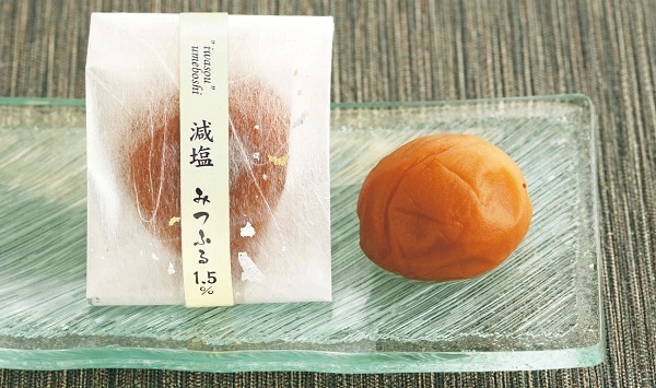 B652 岩惣 紀州産南高梅みつふる一粒梅 塩分1.5％