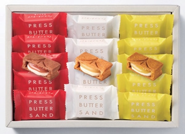 【東急百貨店の贈り物】 B796 <プレスバターサンド> バターサンド3種詰合せ(あまおう苺・檸檬)