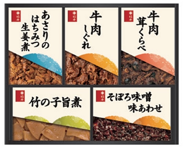 【東急百貨店の贈り物】 B865 ＜柿安＞ 料亭しぐれ煮詰合せ