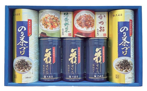 A611 舞すがた味付卓上ふりかけお茶漬け詰合せ
