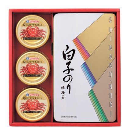 A618 のり・かに缶詰合せギフト