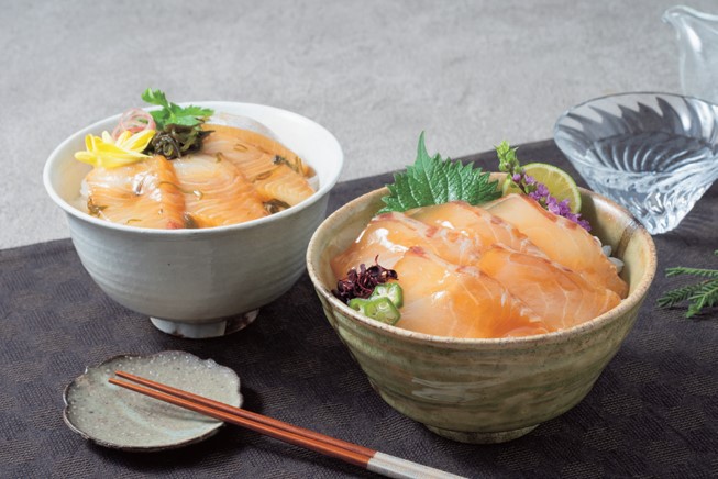 B123 京都伏見魚三楼 鯛・勘八丼の素