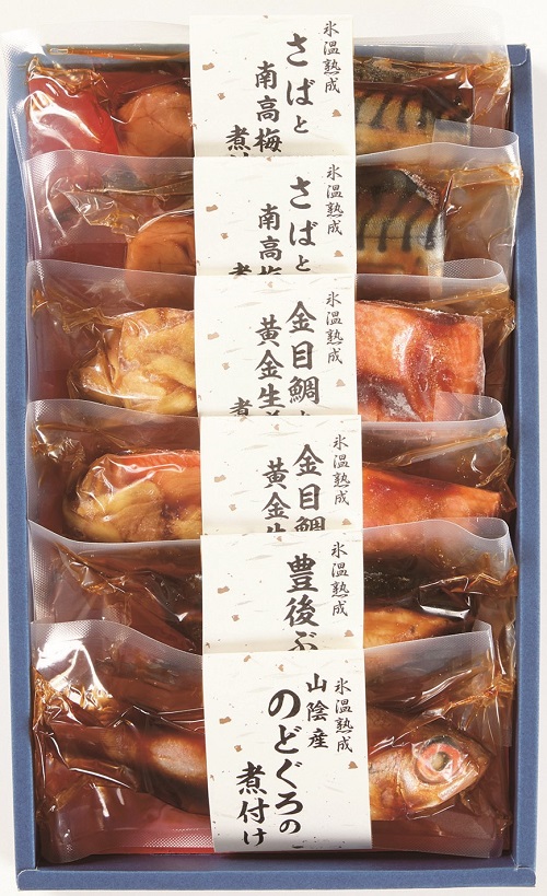 B139 氷温熟成 お魚惣菜ギフトセット(和の心)4種6切