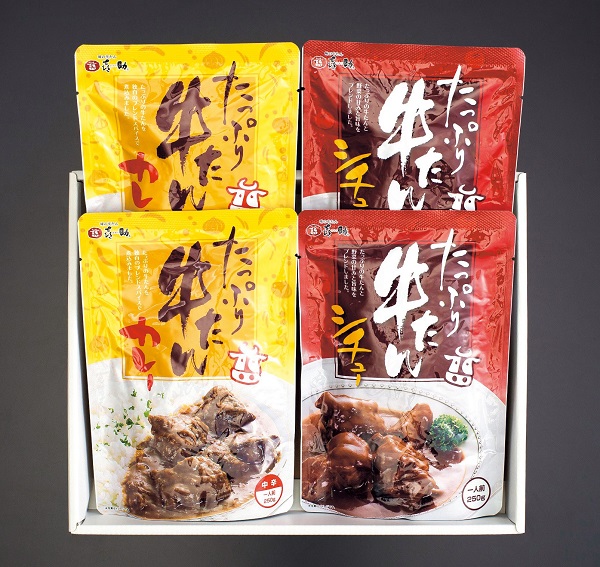 B504 たっぷり牛たんカレー&シチューセット