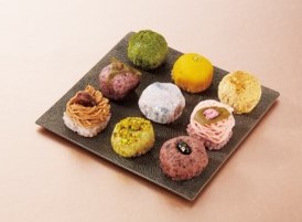 【東急百貨店の贈り物】B776 <芦屋樂膳> 玄樂おはぎ・大福9個アソート