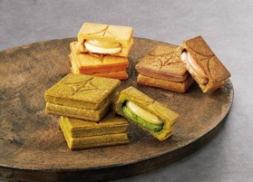 【東急百貨店の贈り物】B779 <プレスバターサンド> バターサンド3種詰合せ〈栗・宇治抹茶〉