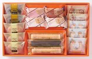 【東急百貨店の贈り物】B799 <ガトー・ド・ボワイヤージュ> 馬車道コレクション17個入