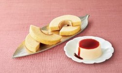 【東急百貨店の贈り物】B825 [金沢］＜烏鶏庵＞ 烏骨鶏ﾊﾞｰﾑｸｰﾍﾝ･ﾌﾟﾘﾝ詰合せ