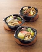 【東急百貨店の贈り物】B855 <鄙茅> 松坂牛と海鮮彩り個食鍋セット
