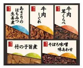 【東急百貨店の贈り物】B862 <柿安> 料亭しぐれ煮詰合せ