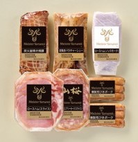 【東急百貨店の贈り物】B894 <帝国ホテル> 炭火釜焼き焼豚とハムセット
